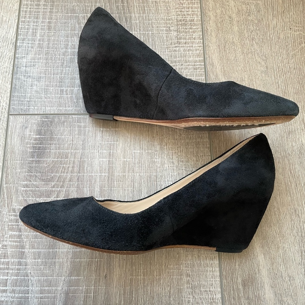 Kors Michael Kors Suede Wedges in Black Size 5.5 - Picture 2 of 8